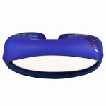 VIAGGI City Blue 3D Print U Shaped Memory Foam Travel Neck and Neck Pain Relief Comfortable Super Soft Orthopedic Cervical Pillows